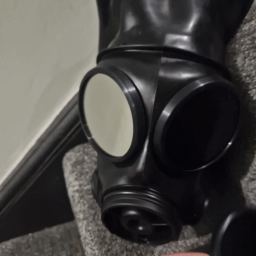 S10 Gas Mask Outserts Clip On Covers