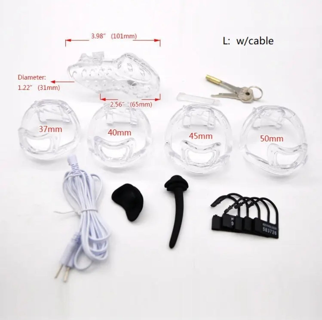 Electro Sound Chastity Cage