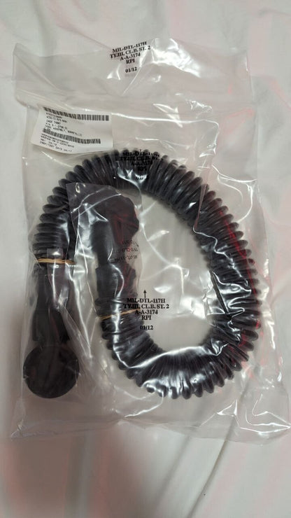 Right Angle Gas Mask Hose