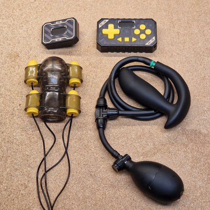 Dungeon Labs Civet Edging Sensor and Opossum Vibrator Controller Set