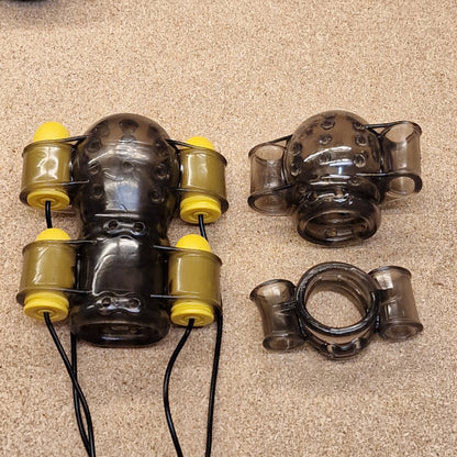 Dungeon Labs Civet Edging Sensor and Opossum Vibrator Controller Set