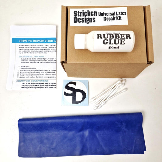 Latex Rubber Repair Kit Royal Blue