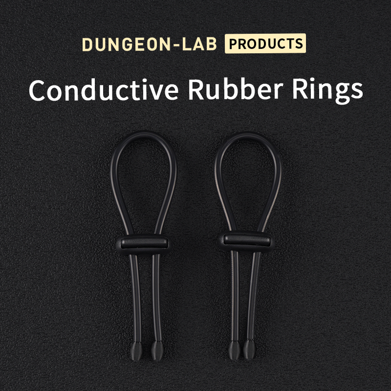 Dungeon Labs Conductive Rubber Rings Pro Pair