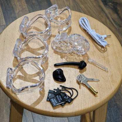 Electro Sound Chastity Cage