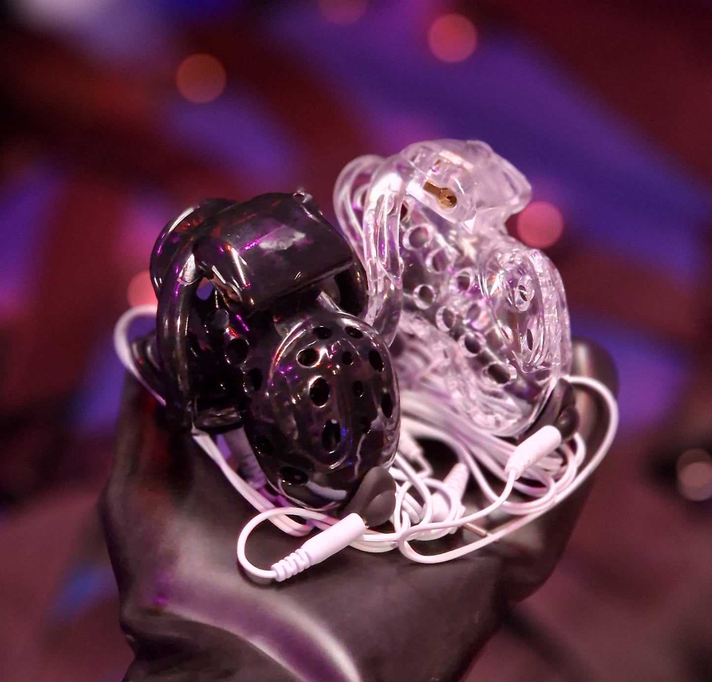 Electro Sound Chastity Cage
